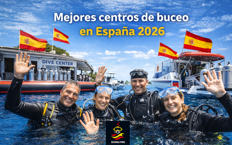 Mejores centros de buceo en España 2026 Mejores centros de buceo en España 2026