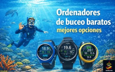 Ordenadores de buceo baratos: mejores opciones