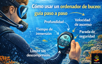 Cómo usar un ordenador de buceo: guía paso a paso